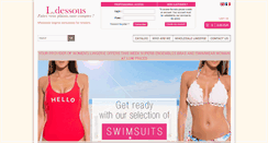 Desktop Screenshot of lingerie-wholesaler.com